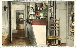 Hepzibah's Shop In The House Of The Seven Gables Postcard
