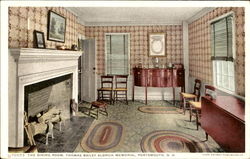 The Dining Room, Thomas Bailey Aldrich Memorial Postcard