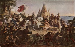 De Soto's Discovery Of The Mississippi Postcard