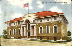Masonic Temple Salt Lake City, UT Postcard Postcard