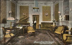 Louis Xvi Salon Hotel Stewart Postcard