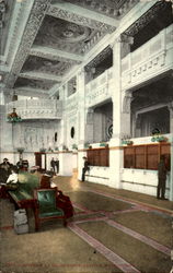 Interior Of Union Depot Postcard