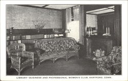 Library And Art Building Postcard