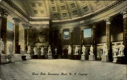 West Side Statuary Hall Postcard