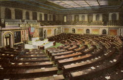 Hall Of Representatives Postcard