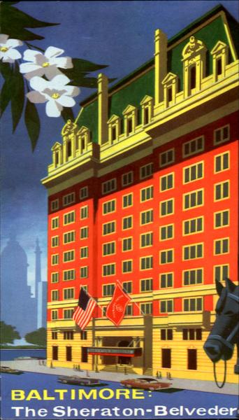 The Sheraton-Belveder Baltimore Maryland