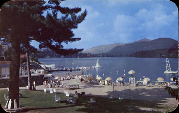 Mirror Lake Lake Placid New York