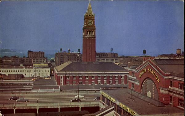 Seattle Railroad Depots Washington