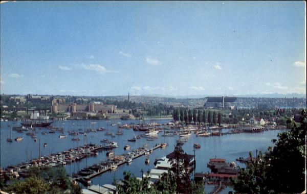 Portage Bay And Seattle Yacht Club Washington