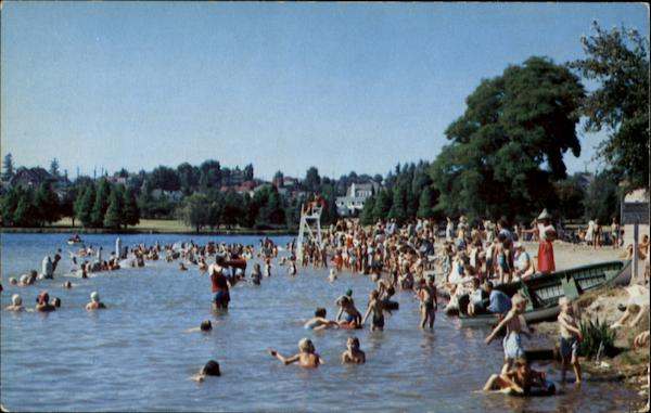 Greenlake Bathing Beach Seattle Washington