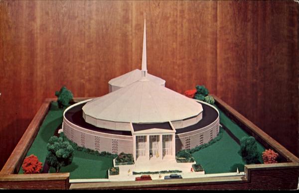Model Of $1.7 Million Chapel Auditorium, Susquehanna University Selinsgrove Pennsylvania