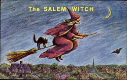 The Salem Witch Postcard