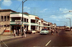 Ocean Boulevard And Casino At Hampton Beach Postcard