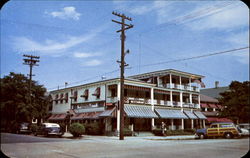 Quaker Inn, Corner Main and Central Avenues Ocean Grove, NJ Postcard Postcard