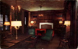 Library Hotel Dennis Postcard