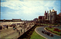 View Over The Beautiful Boardwalk In Atlantic City Postcard