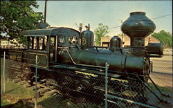 Old Locomotive Postcard