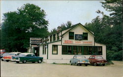 Cozy Corner Restaurant, Route 100 Postcard