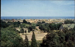 Humarock Beach As Seen Looking East From Holly Hill Massachusetts Postcard Postcard