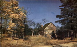 Grist Mill Sturbridge, MA Postcard Postcard