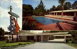 Dreamland Motel Restaurant Cocktail Lounge, P. O. Box 353 Savannah, GA Postcard Postcard