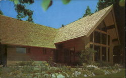 A Justus Solid Cedar Home Postcard
