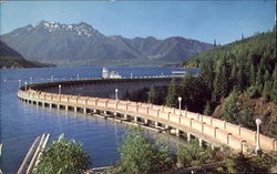 Cushman Dam Hoodsport, WA Postcard Postcard