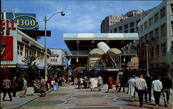 Downtown Monorail Station Postcard