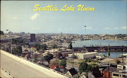 Seattle's Lake Union Postcard