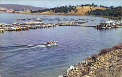 Folsom Lake Marina Scenic, WA Postcard Postcard