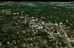 Aerial View Of Doylestown, Bucks County Postcard