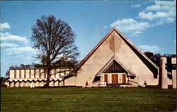 Daylesford Abbey, 220 South Valley Road Postcard