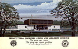 Pennsylvania American Legion War Memorial Building Wormleysburg, PA Postcard Postcard