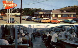 Serro's Diner Irwin, PA Postcard Postcard