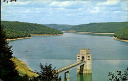 East Branch Clarion Dam Postcard