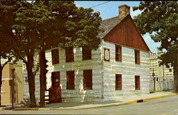 Log House York, PA Postcard Postcard