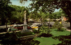 Public Square Carlisle, PA Postcard Postcard
