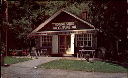 View Off The Horseshoe Curve Souvenir Building Postcard