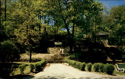 Entrance Horseshoe Curve Altoona, PA Postcard Postcard