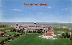 Aerial View Of Immaculate College Immaculata, PA Postcard Postcard