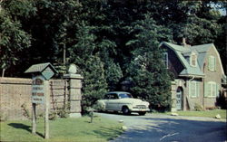 Main Entrance And Gate House Malvern, PA Postcard Postcard