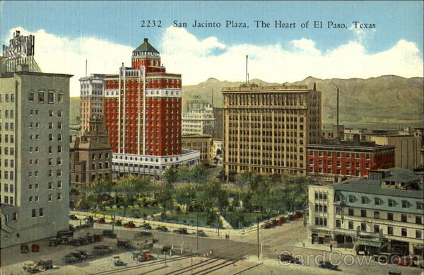 San Jacinto Plaza El Paso Texas