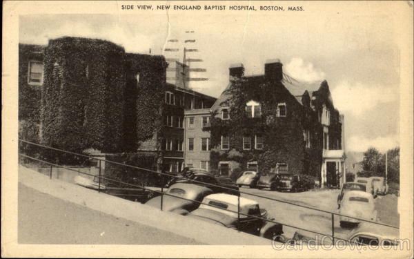 Side View New England Baptist Hospital Boston Massachusetts