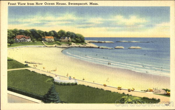 Front View From New Ocean House Swampscott Massachusetts