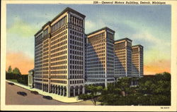 General Motors Building Postcard