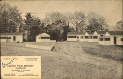 Ocean View Heights Cottage, Cascade Road Postcard