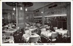 Hotel Belmont Plaza, Lexington Avenue 49th to 50th Streets Postcard