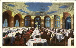 The Copley Plaza Restaurant, Copley Square Boston, MA Postcard Postcard