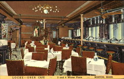 Locke Ober Café Postcard