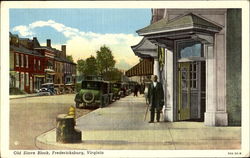 Old Slave Block Fredericksburg, VA Postcard Postcard